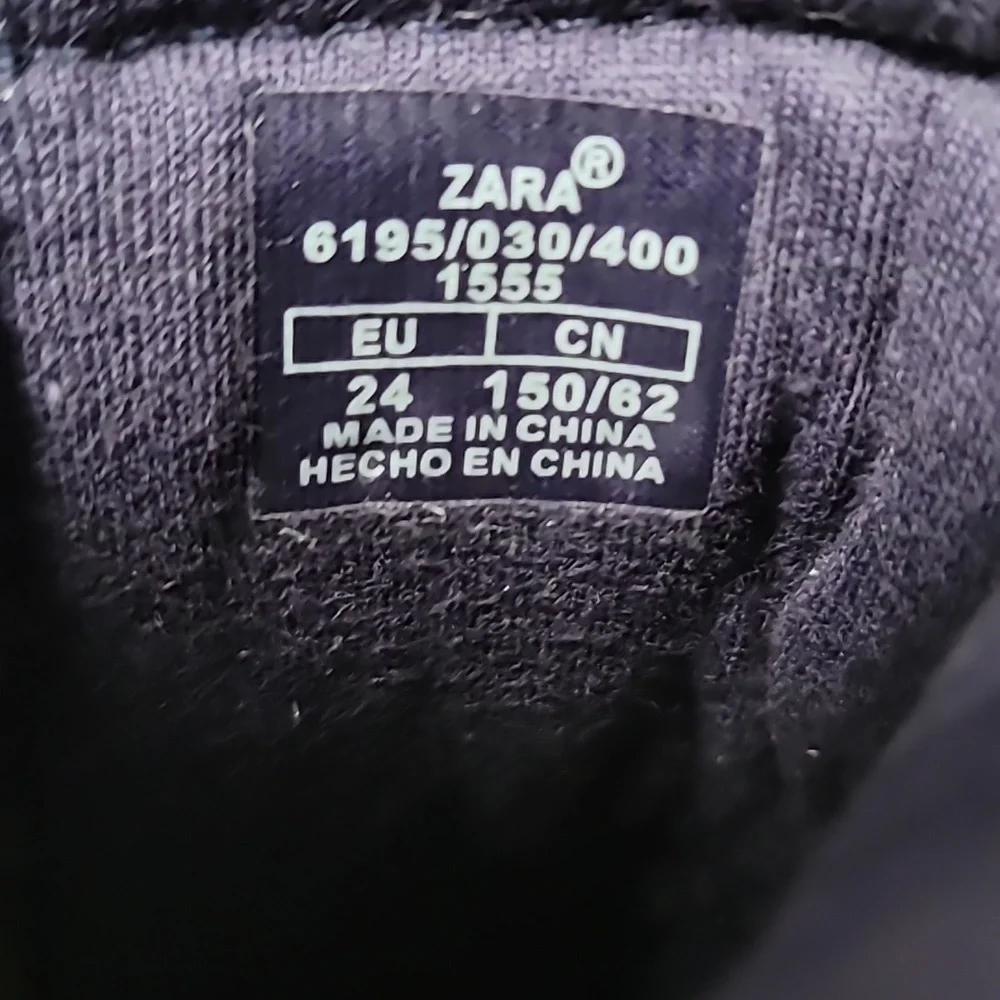Zara Kids Navy Mickey Mouse Boots